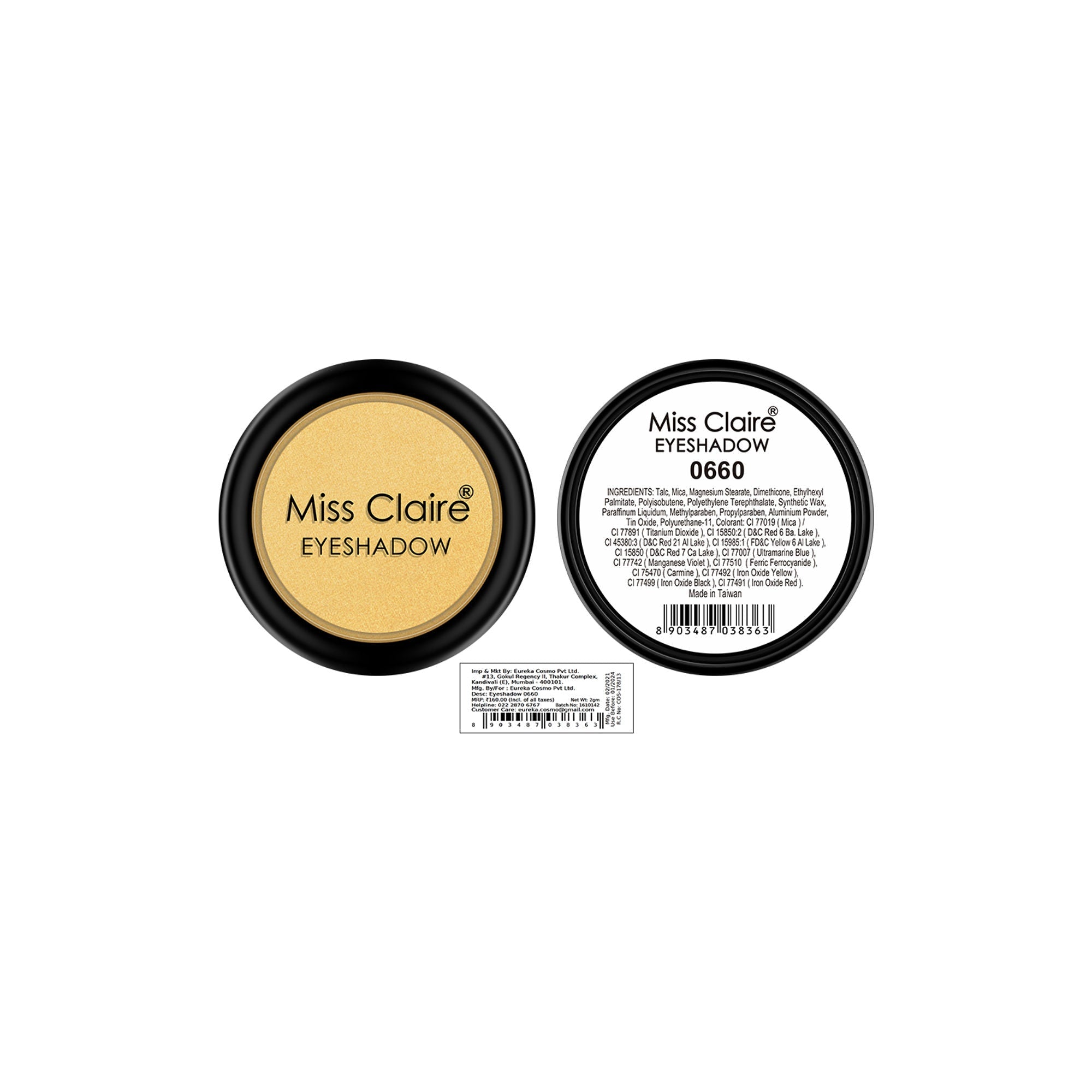 Miss Claire Single Eyeshadow - 660