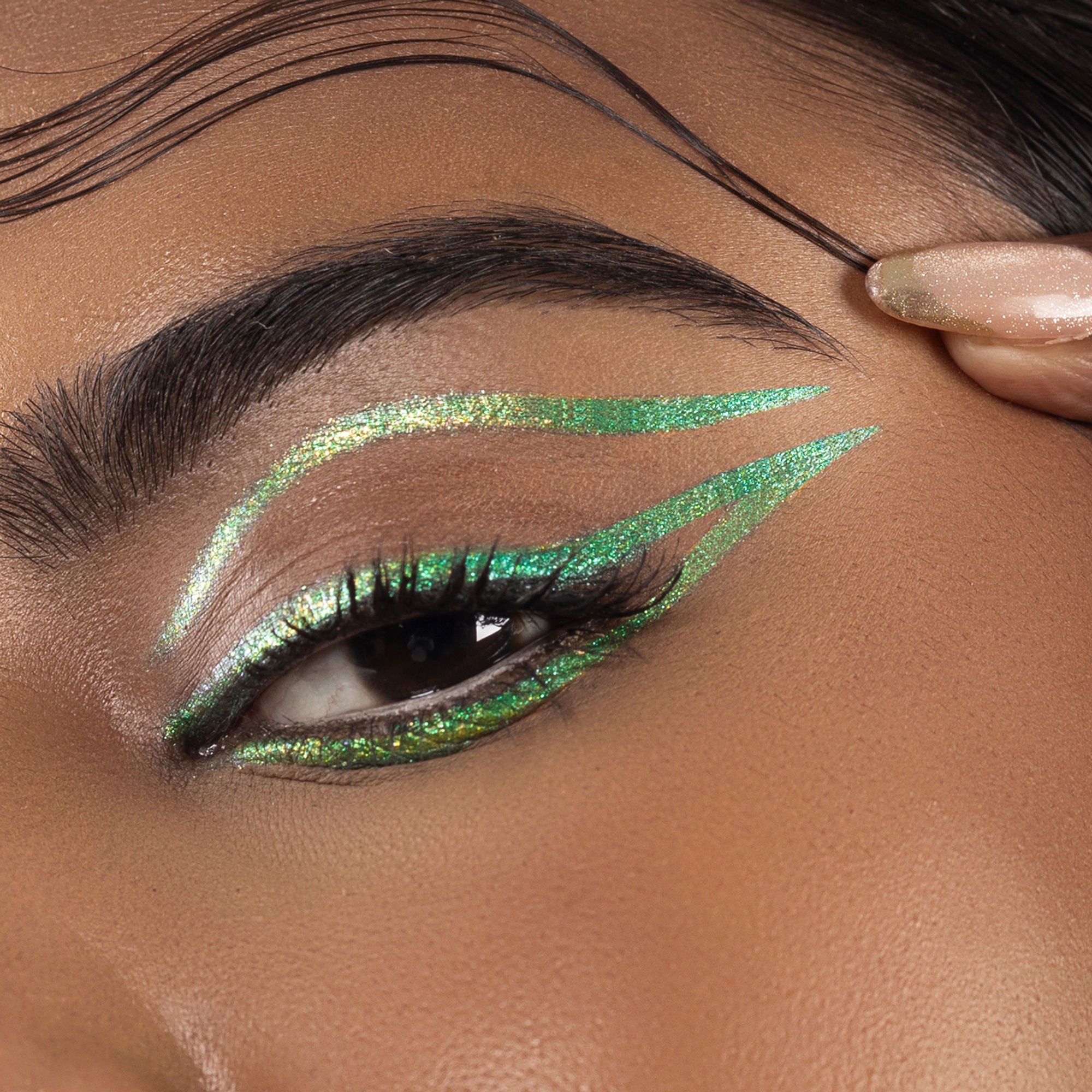 PAC Studio Duo Chrome Eye Pencil - Emerald
