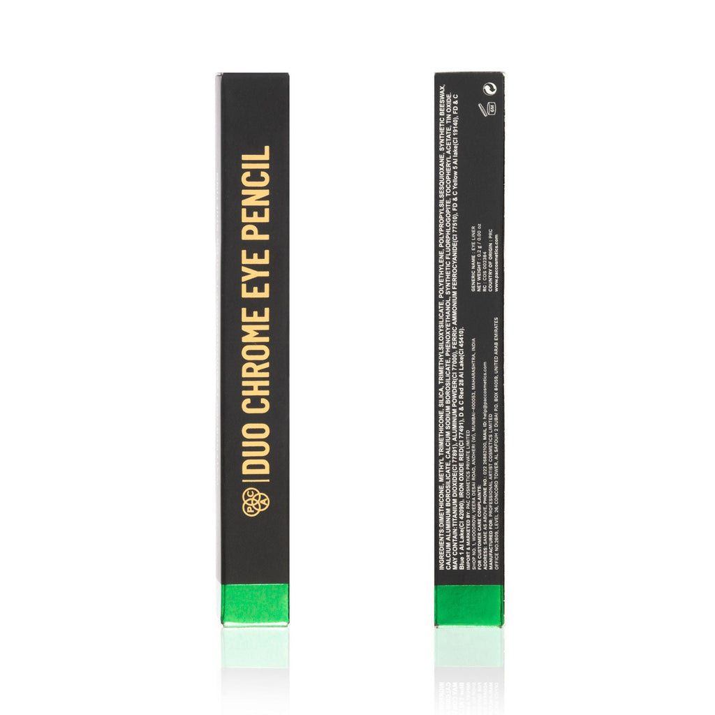 PAC Studio Duo Chrome Eye Pencil - Emerald