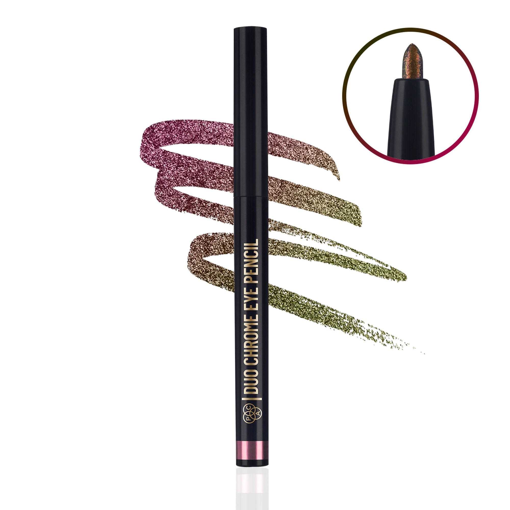 PAC Studio Duo Chrome Eye Pencil - Copper