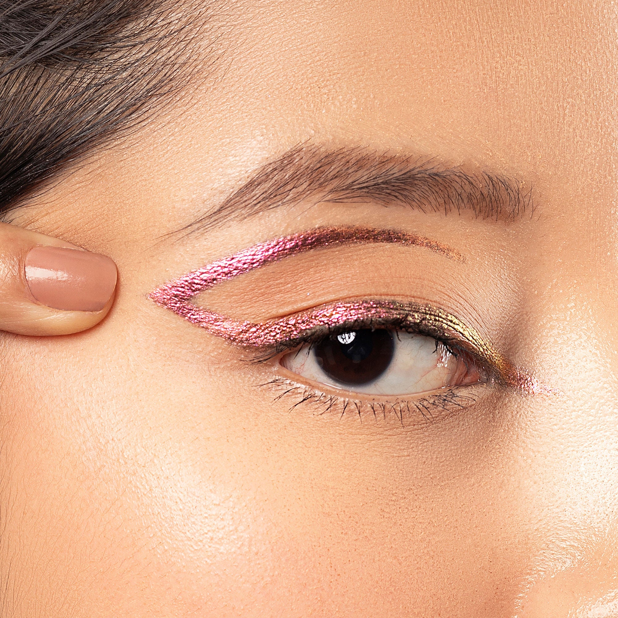 PAC Studio Duo Chrome Eye Pencil - Copper