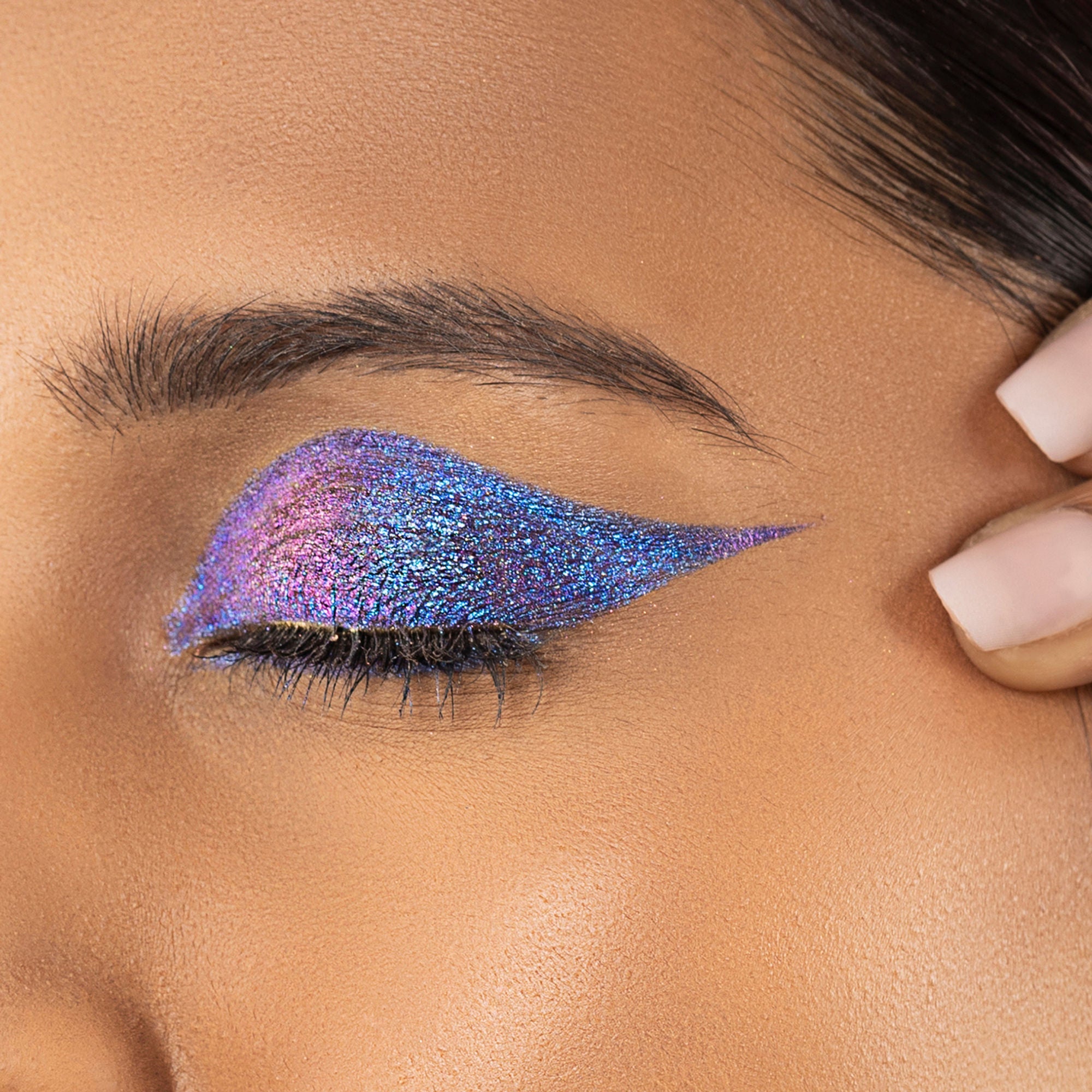 PAC Studio Duo Chrome Eye Pencil - Purple