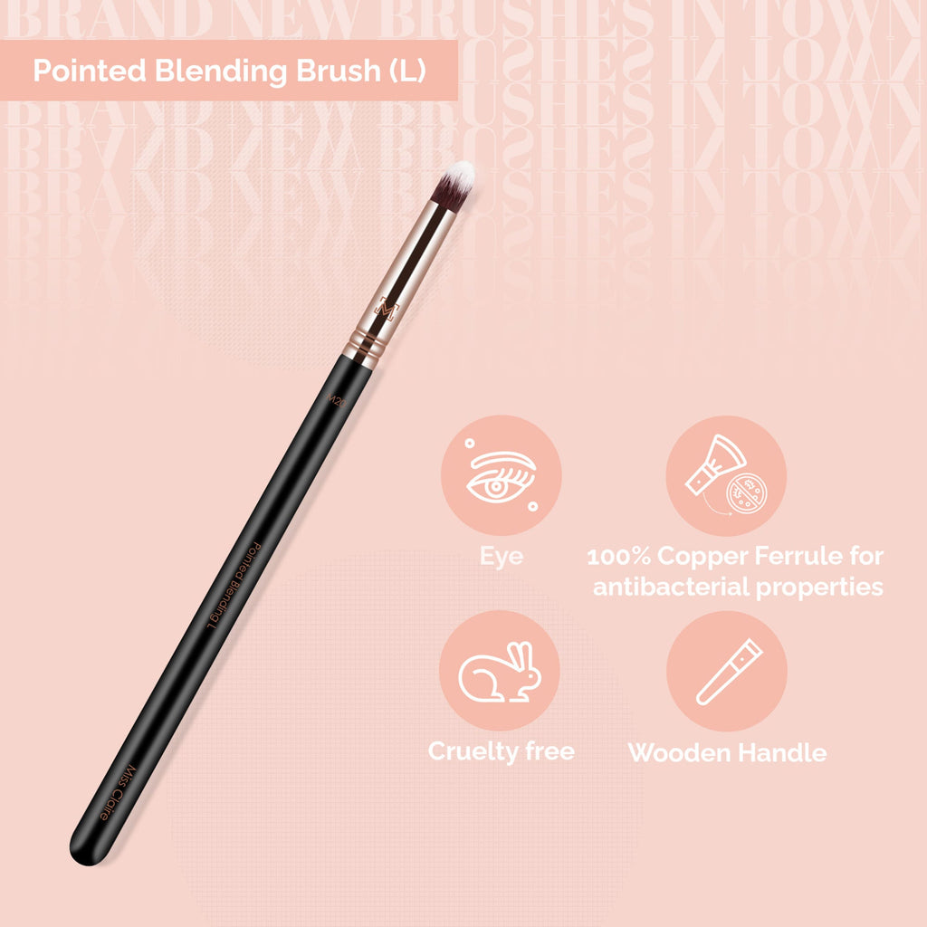 Miss Claire M20 - Pointed Blending Brush (L) - Rose Gold