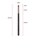 Miss Claire M20 - Pointed Blending Brush (L) - Rose Gold