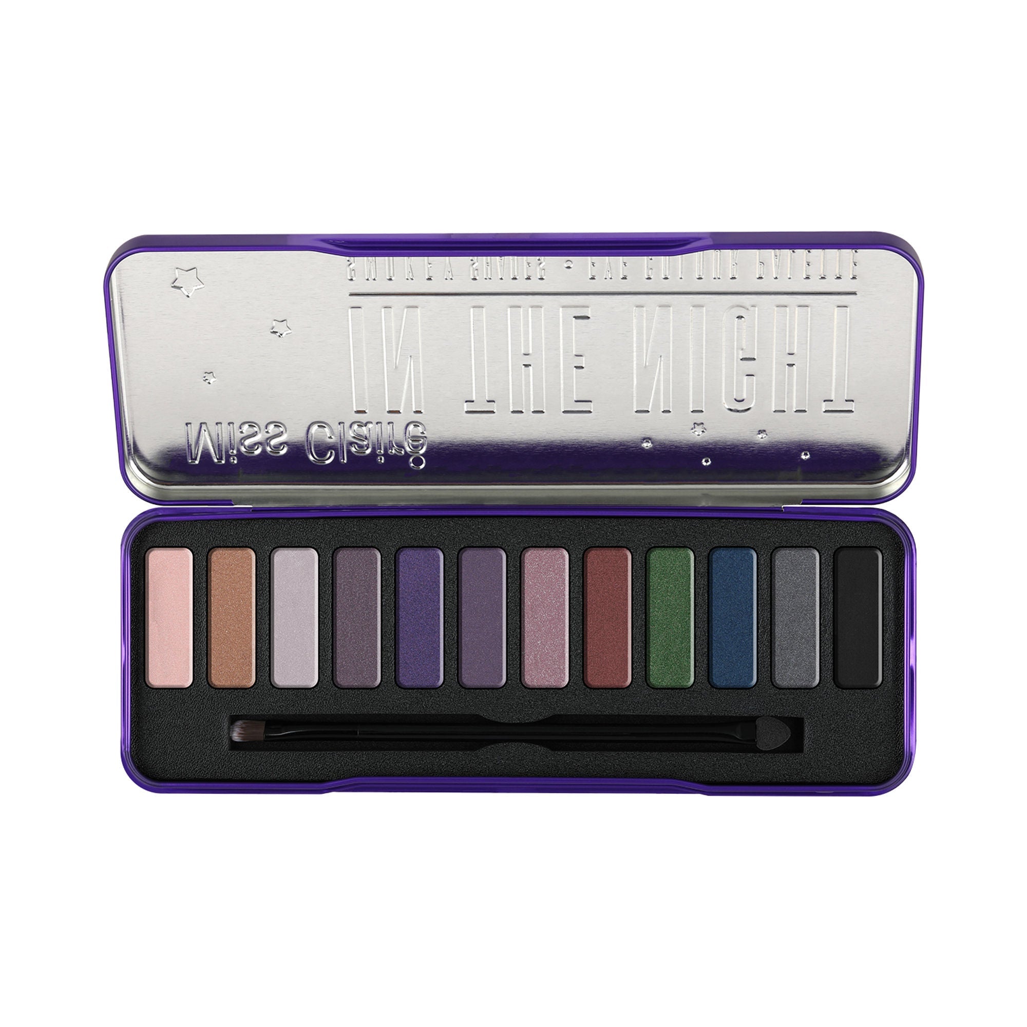 Miss Claire In The Night Smokey Shades Eye Contour Palette - 3