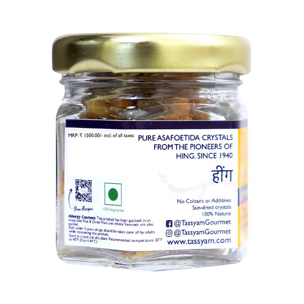 Tassyam Organics Laxmi Chand ULTRA Raw Hing Crystals - Distacart