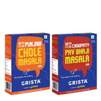 Crista Spices Jain Pav Bhaji and Jain Chole Masala