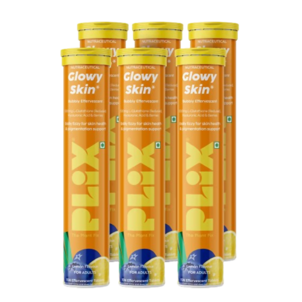 PLIX The Plant Fix Glutathione Skin Tablets With L-Glutathione & Vitamin C - Lemon