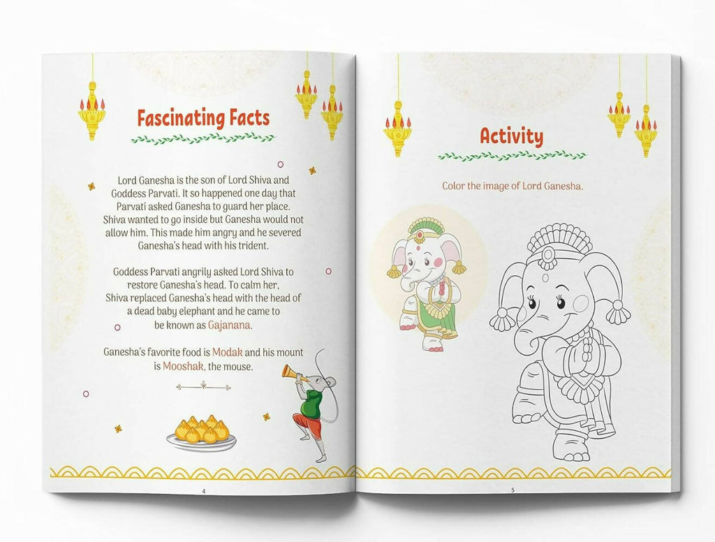 Shlokas And Mantras - Activity Book For Kids - Distacart