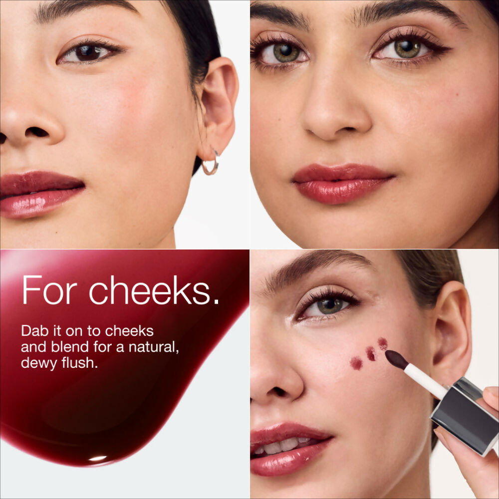 Clinique Pop Lip + Cheek Oil + Black Honey
