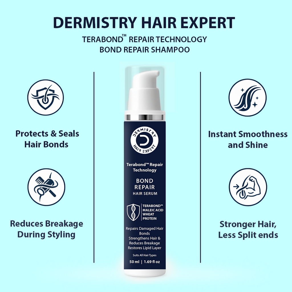 Dermistry Bond Repair Hair Mask & Serum with TeraBond Maleic Acid & Protein
