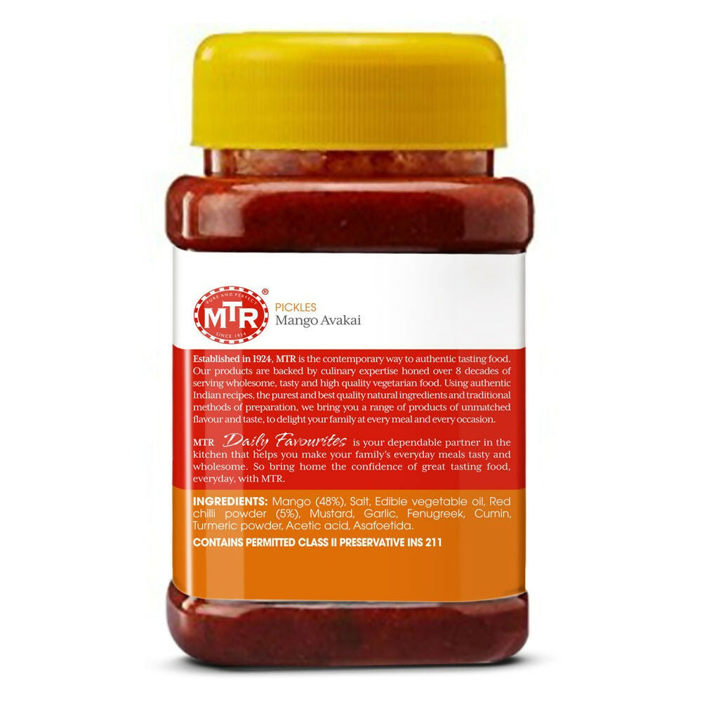 MTR Mango Avakai Pickle - Distacart