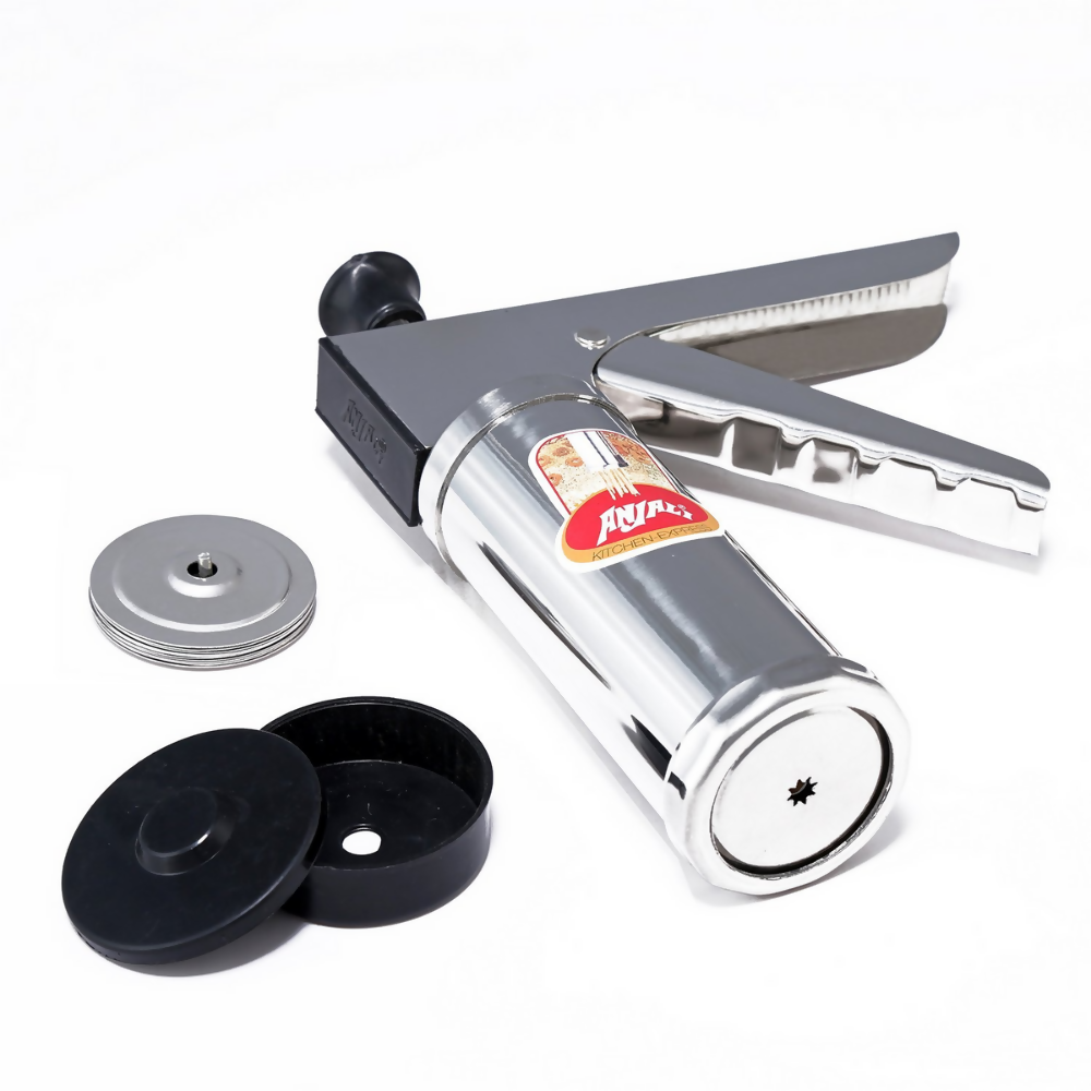 Anjali Kitchen Express Muruku Gripper with 12 Stailess Steel Jalis - Distacart