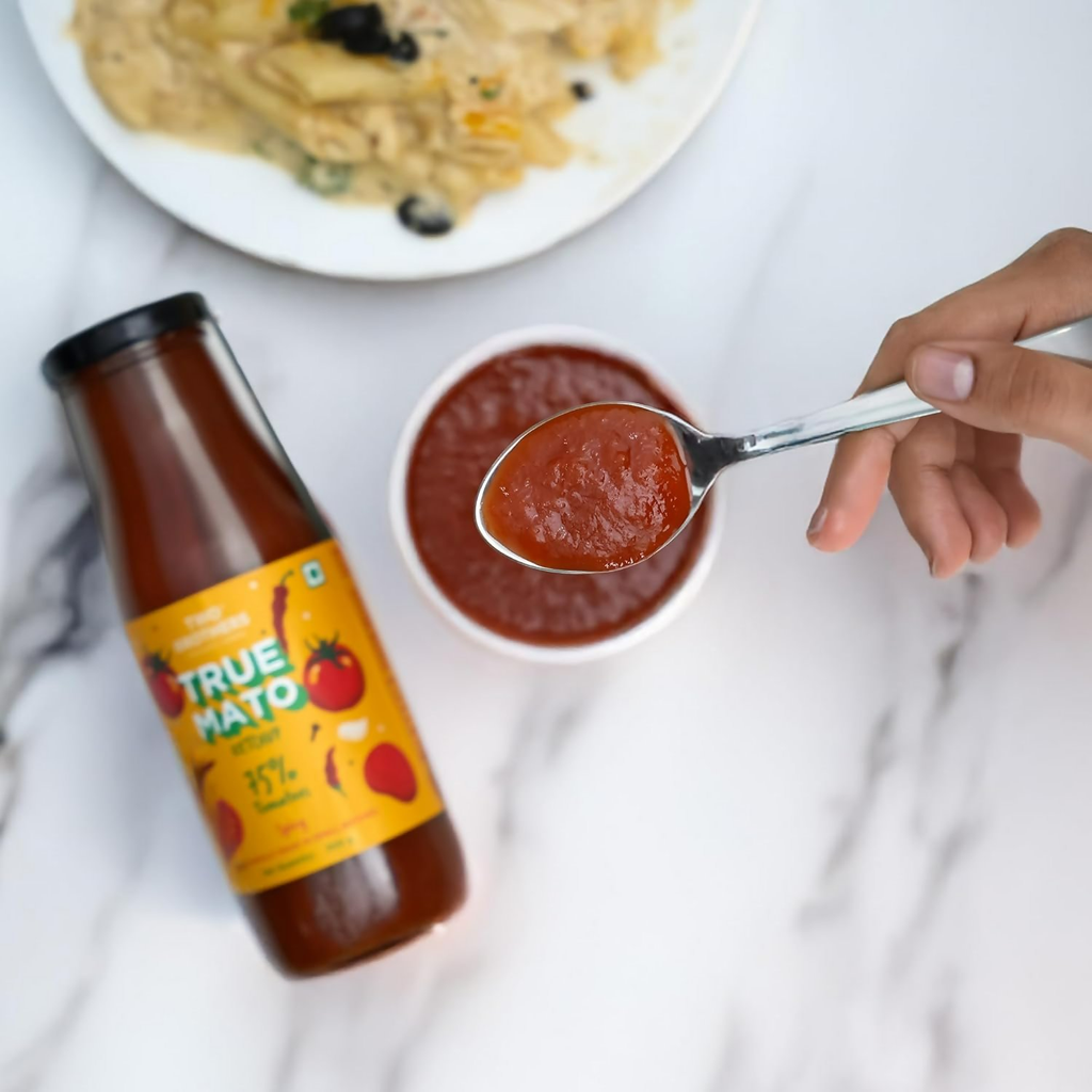 Two Brothers Organic Farms Truemato Ketchup - Spicy - Distacart