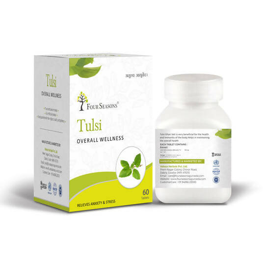 Four Seasons Tulsi Overall Wellness Tablets - Distacart