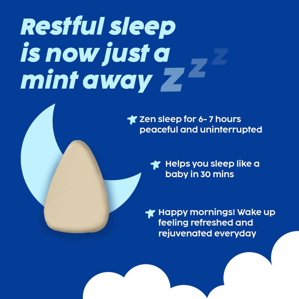 PLIX The Plant Fix Melatonin Deep Sleep Oral Dissolving Mini Mints Effervescent Tablets - Distacart