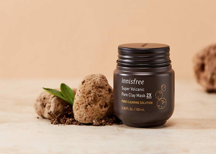 Innisfree Super Volcanic Pore Clay Mask 2X Pore Clearing Solution