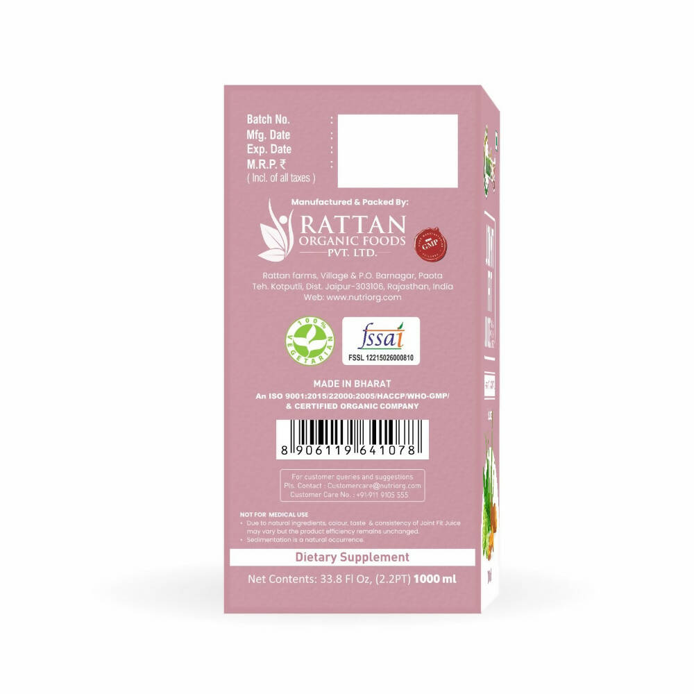 Nutriorg Joint Fit Juice - Distacart
