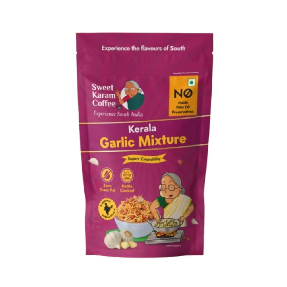 Sweet Karam Coffee Kerala Garlic Mixture - Distacart