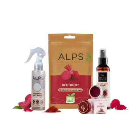 Alps Goodness X Good Vibes Glowy Skin Combo