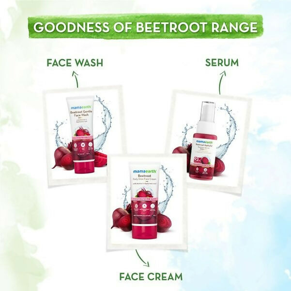 Mamaearth Beetroot Daily Glow Face Cream With Beetroot & Hyaluronic Acid - Distacart