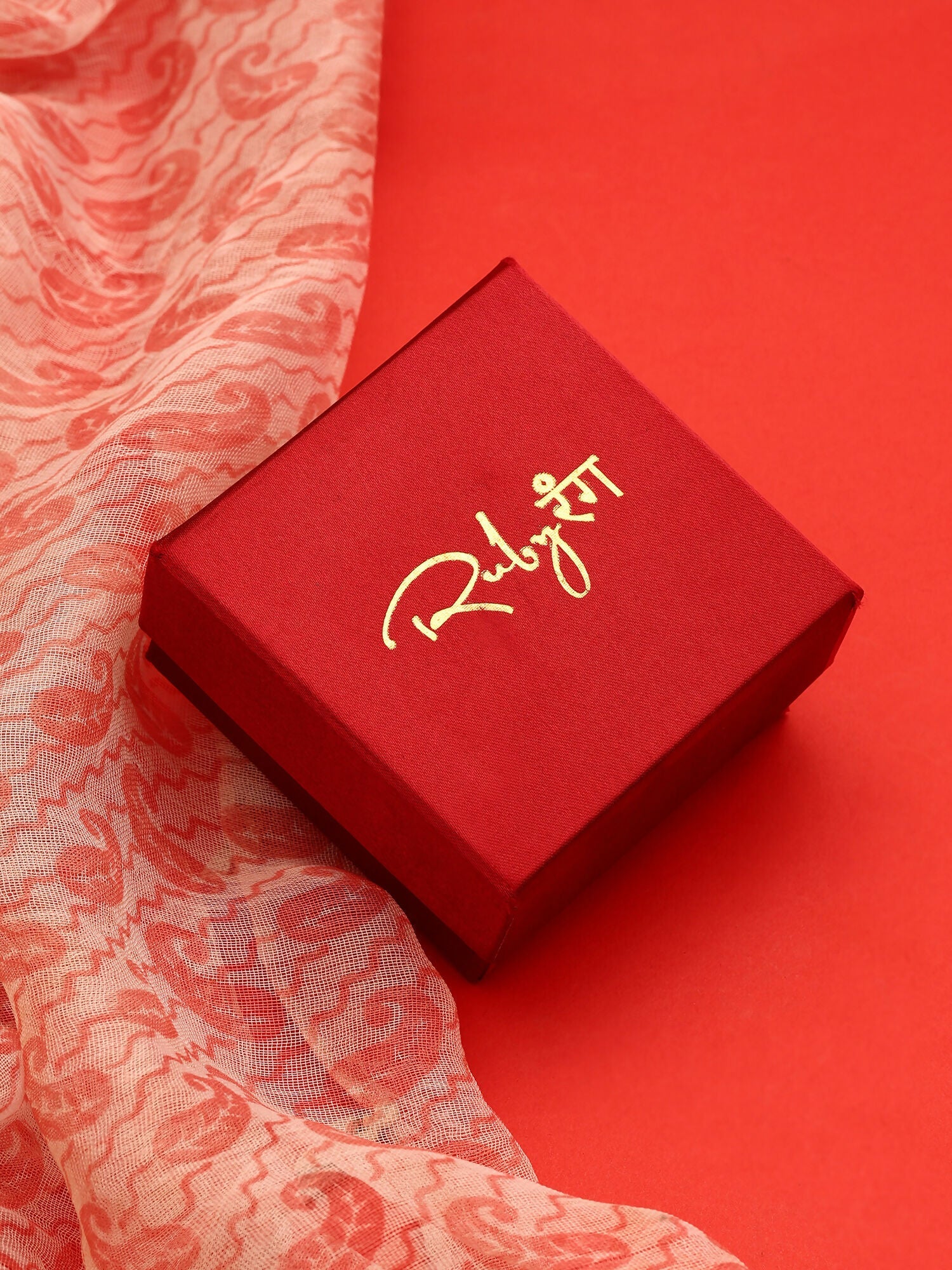 Ruby Raang Noor Bloom Earrings - Distacart