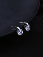 NVR Women Cz Studded Studs Earrings - Distacart