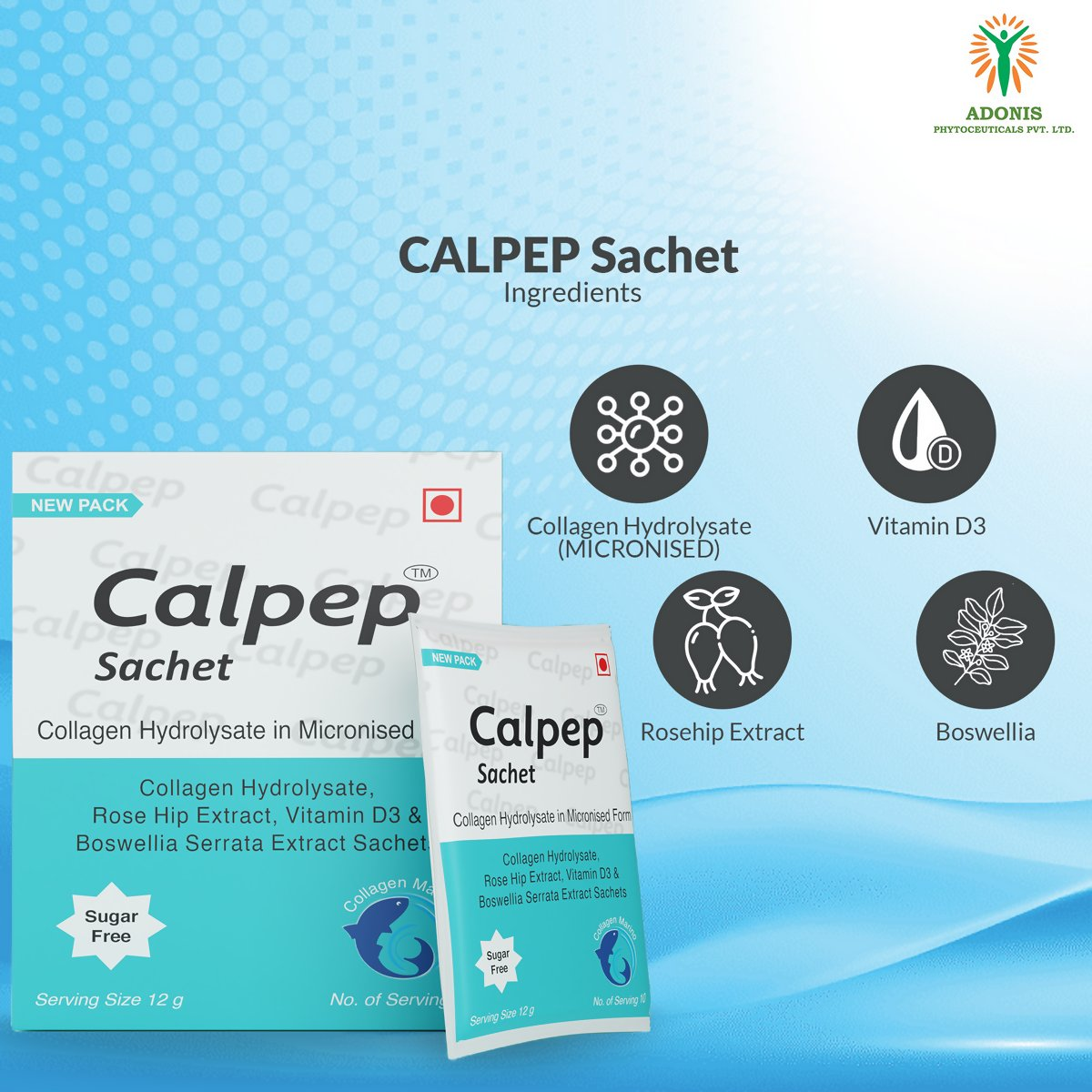 Adonis Calpep Sachets - Distacart