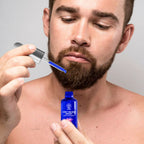 Ivory Natural Greys Beard Serum Restore Natural Black Color Of Grey White Beard - Distacart