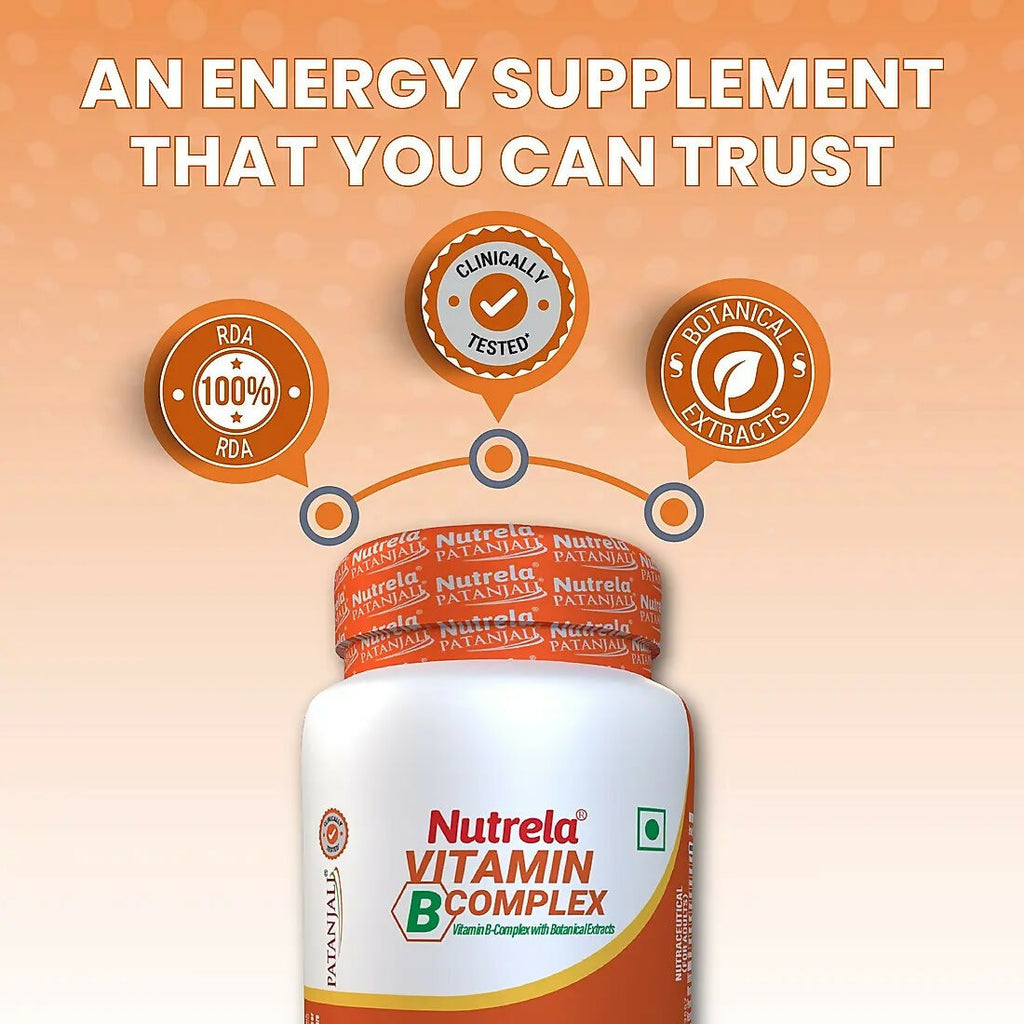Patanjali Nutrela Vitamin B-complex Capsules - Distacart