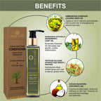 Body Gold Conditioner Clams Unruly Tangled Hair With Jojoba Rosemary & Coconut Milk