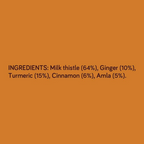 Killi Milk Thistle Ginger Turmeric Cinnamon Amla Powder - Distacart