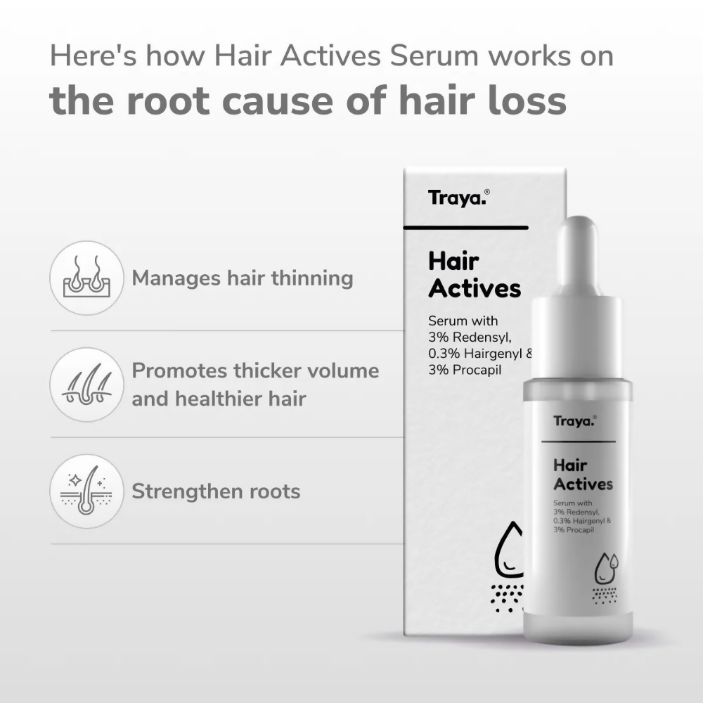 Traya Hair Actives Serum - Distacart