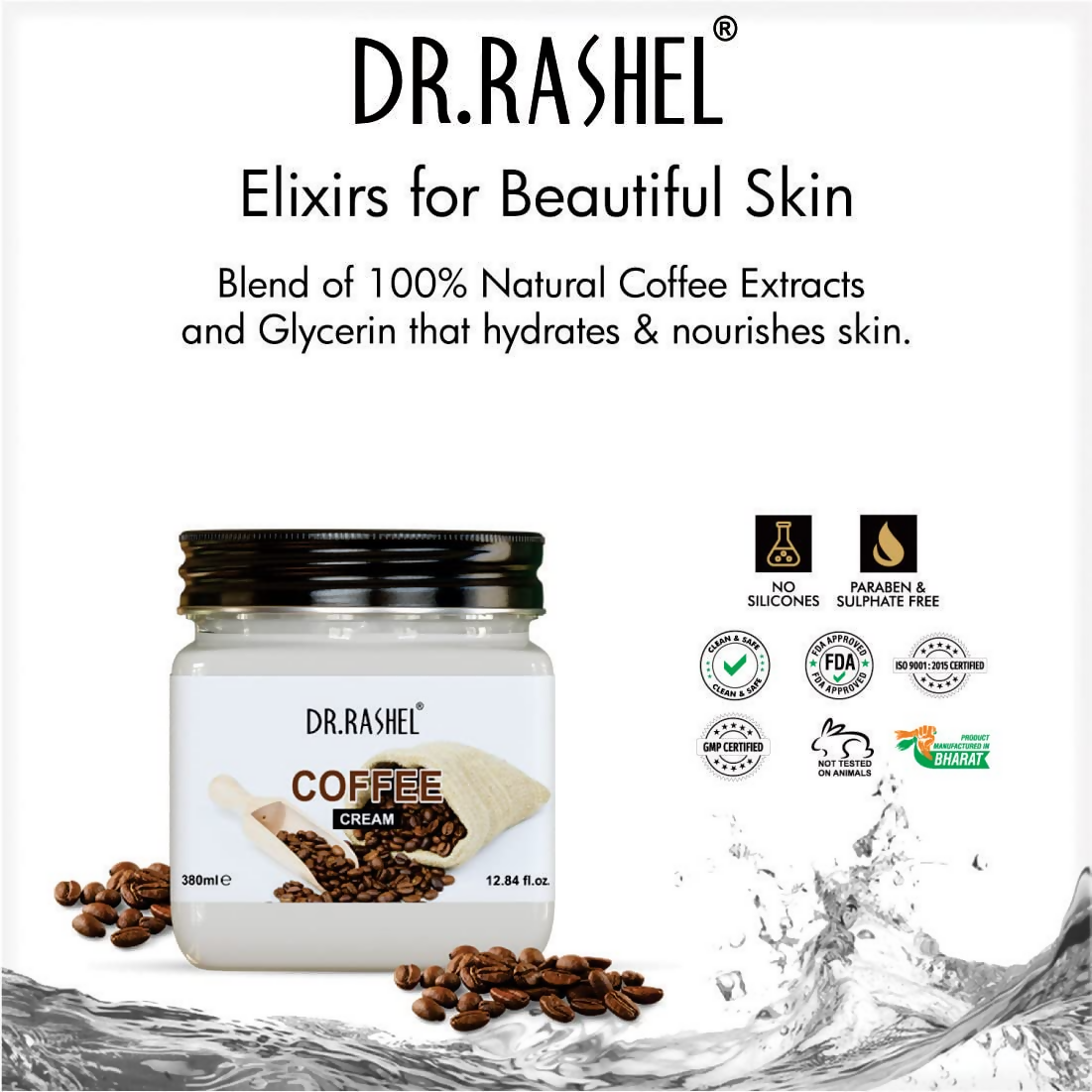 Dr.Rashel Coffee Cream For Face And Body