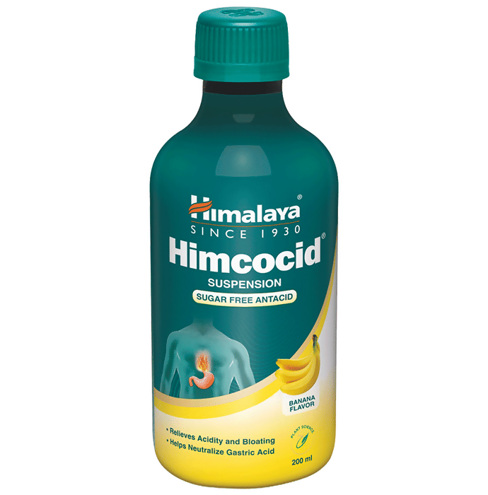 Himalaya Herbals Himcocid Sugar Free Suspension - Distacart