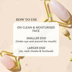 Ras Luxury Oils Rose Quartz Face Massager Roller