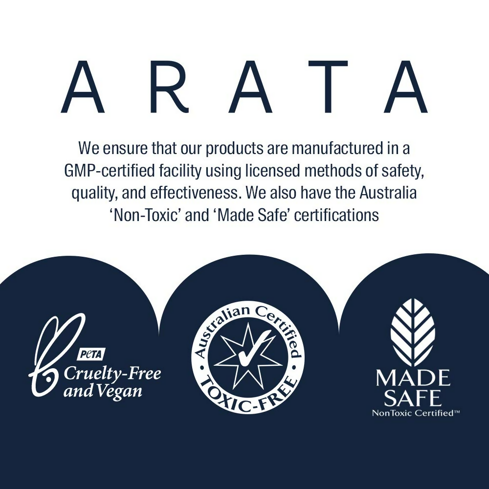 Arata Natural Oil Control Shower Power Set