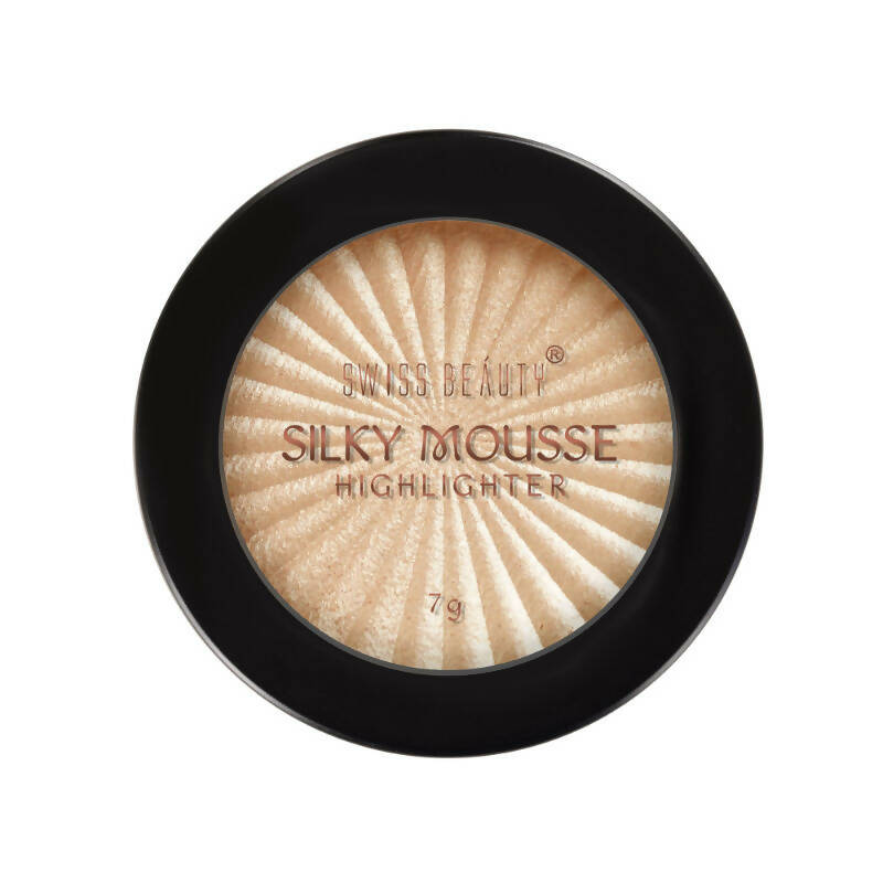 Swiss Beauty Silky Mousse Highlighter With Shimmery Finish - 02 Rasberry