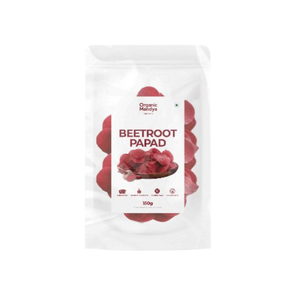 Organic Mandya Beetroot Papad - Distacart