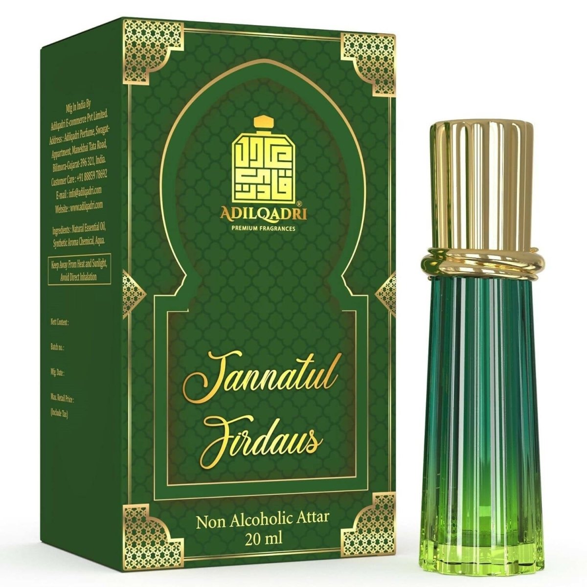 AdilQadri Jannatul Firdous Luxury Attar Perfume