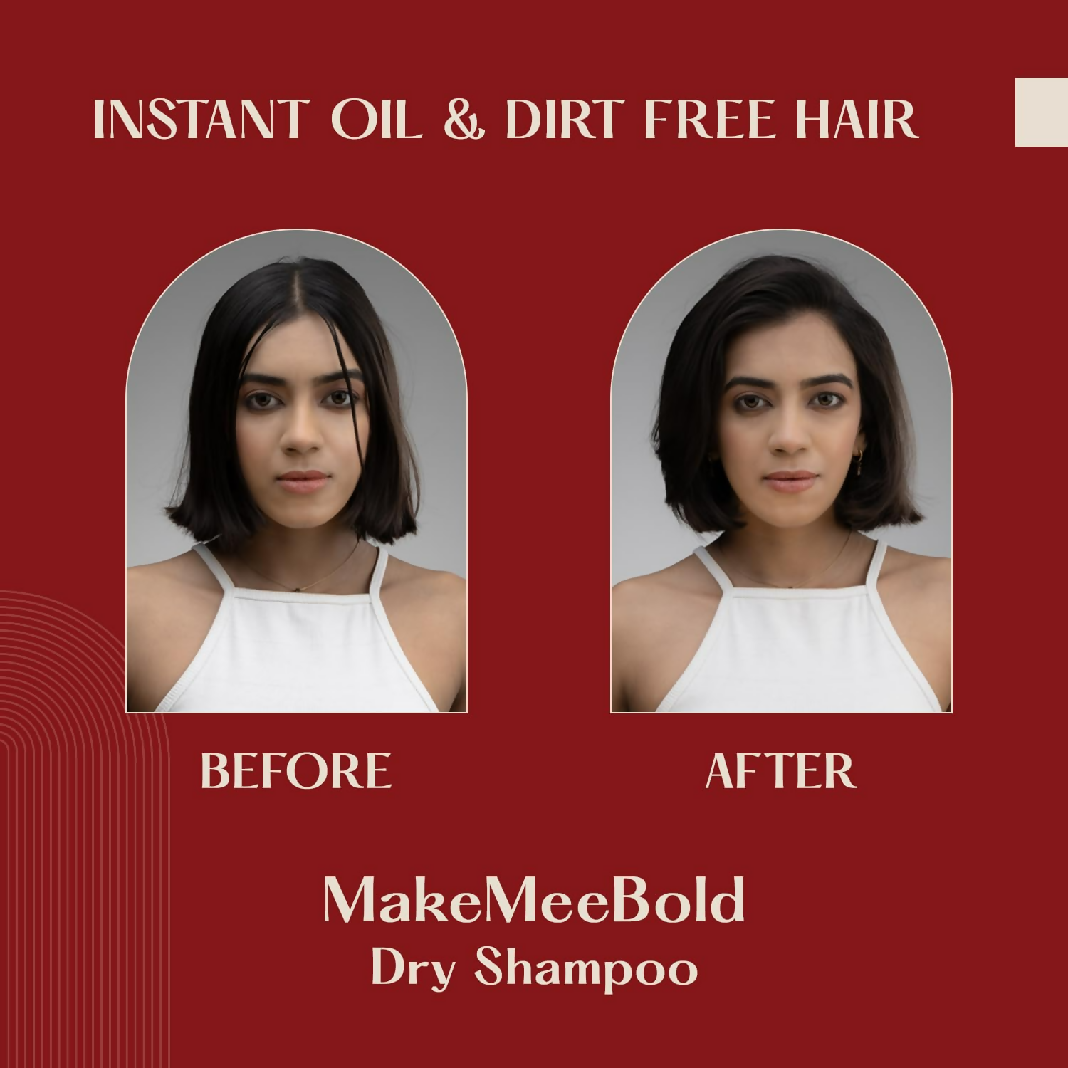 Urban Yog Makemeebold Dry Shampoo Spray For Women