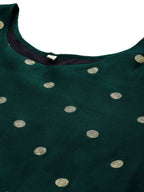 Ahalyaa Women's Traditional wear Ethnic Dress - Green - Distacart