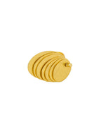 NVR Women's Western Gold-Polished Ajustable Finger Ring