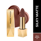 Faces Canada Comfy Silk Obsession Lipstick - Bold Brown 07