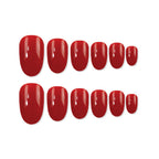 Shills Professional Reusable Press On Nails Oval - SPN502