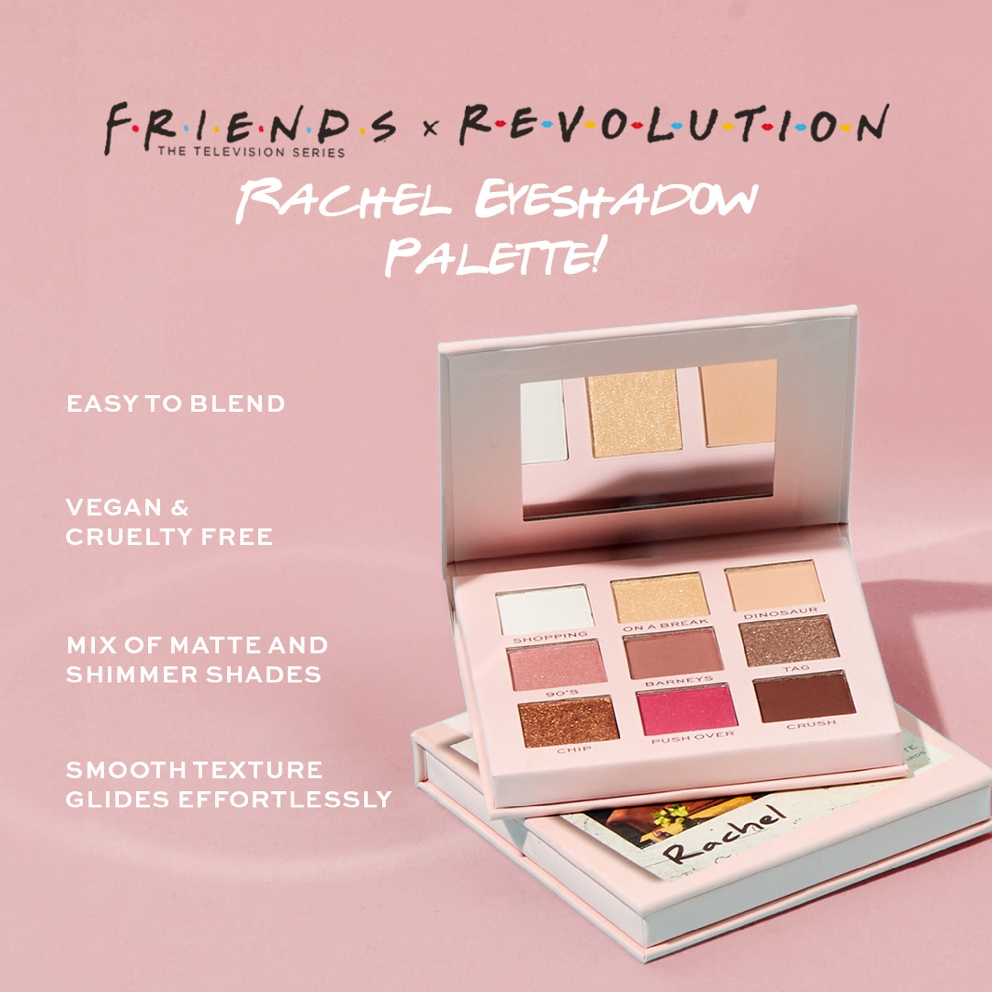 Makeup Revolution X Friends Palette - Rachel