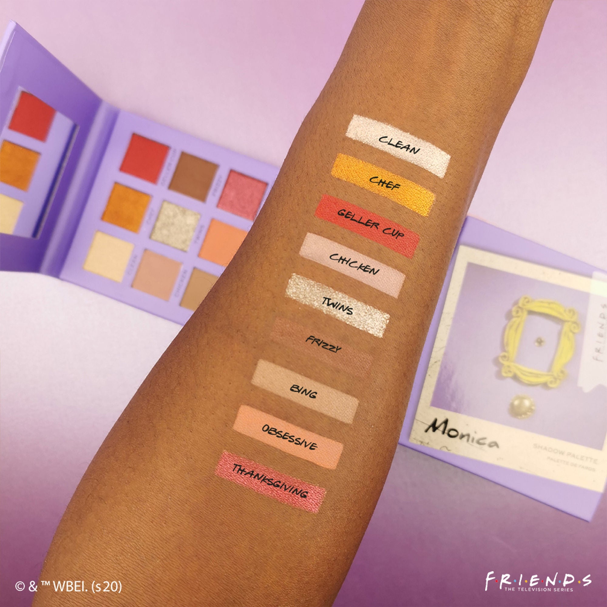 Makeup Revolution X Friends Palette - Monica - Distacart