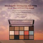Makeup Revolution Reloaded Eyeshadow Palette 15 Smooth & Rich Shade-High Pay Off Formula - Hypnotic