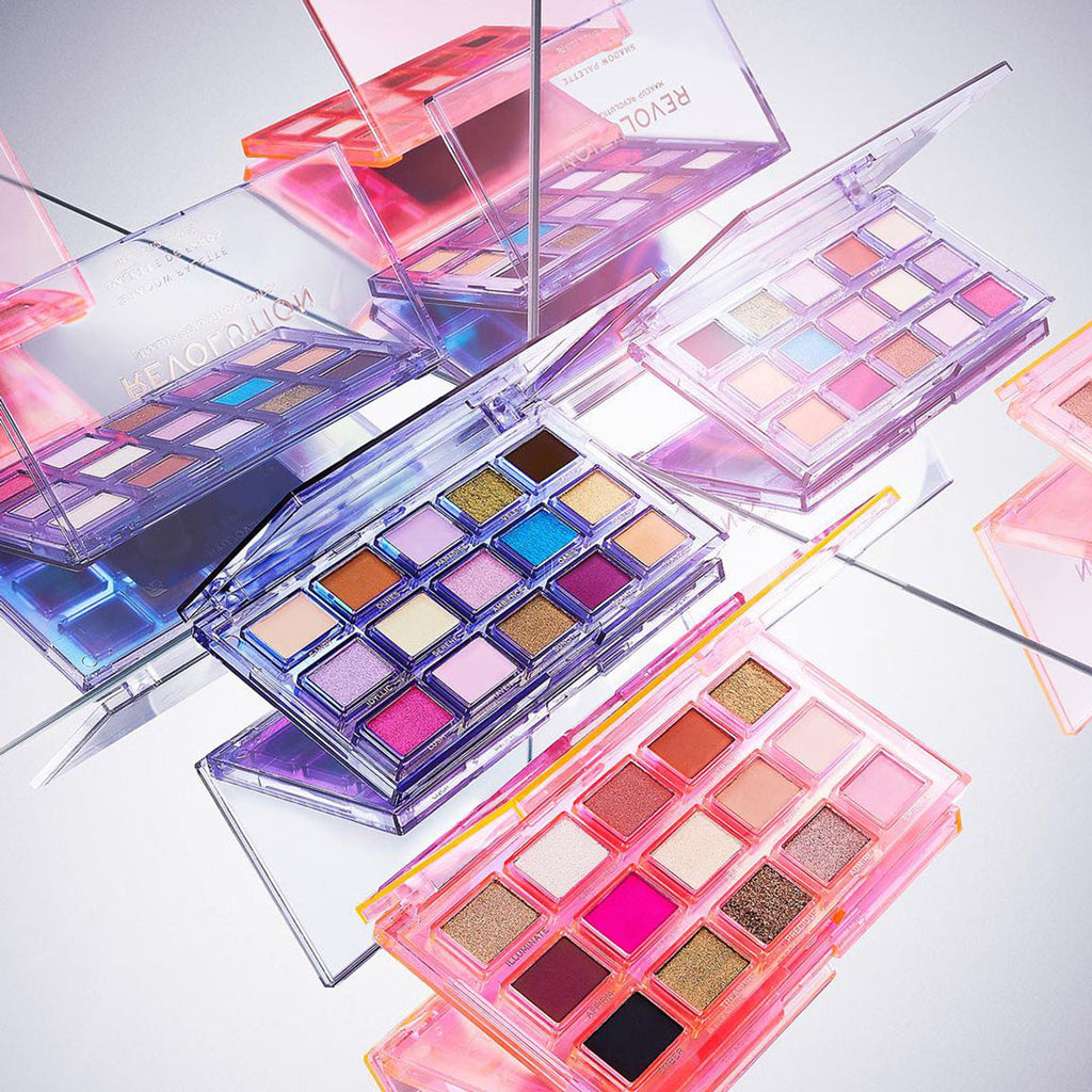Makeup Revolution Reflective Eyeshadow Palette - Ultra Violet - Distacart