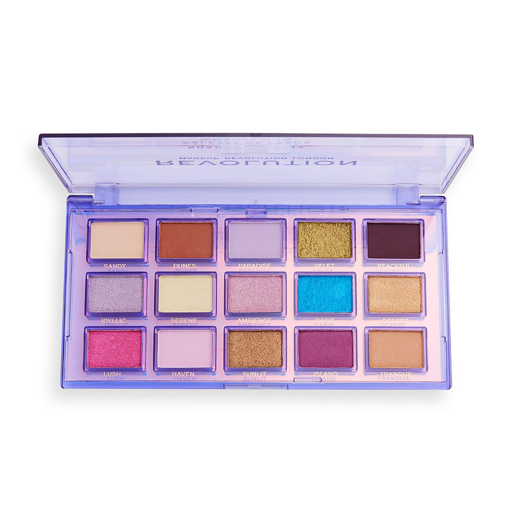 Makeup Revolution Reflective Eyeshadow Palette - Ultra Violet - Distacart